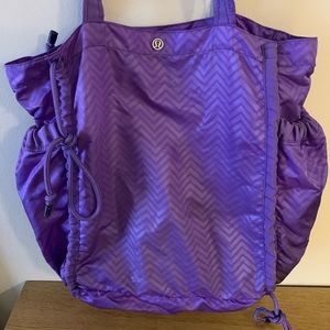 Lululemon All-Day Purple Yoga Tote